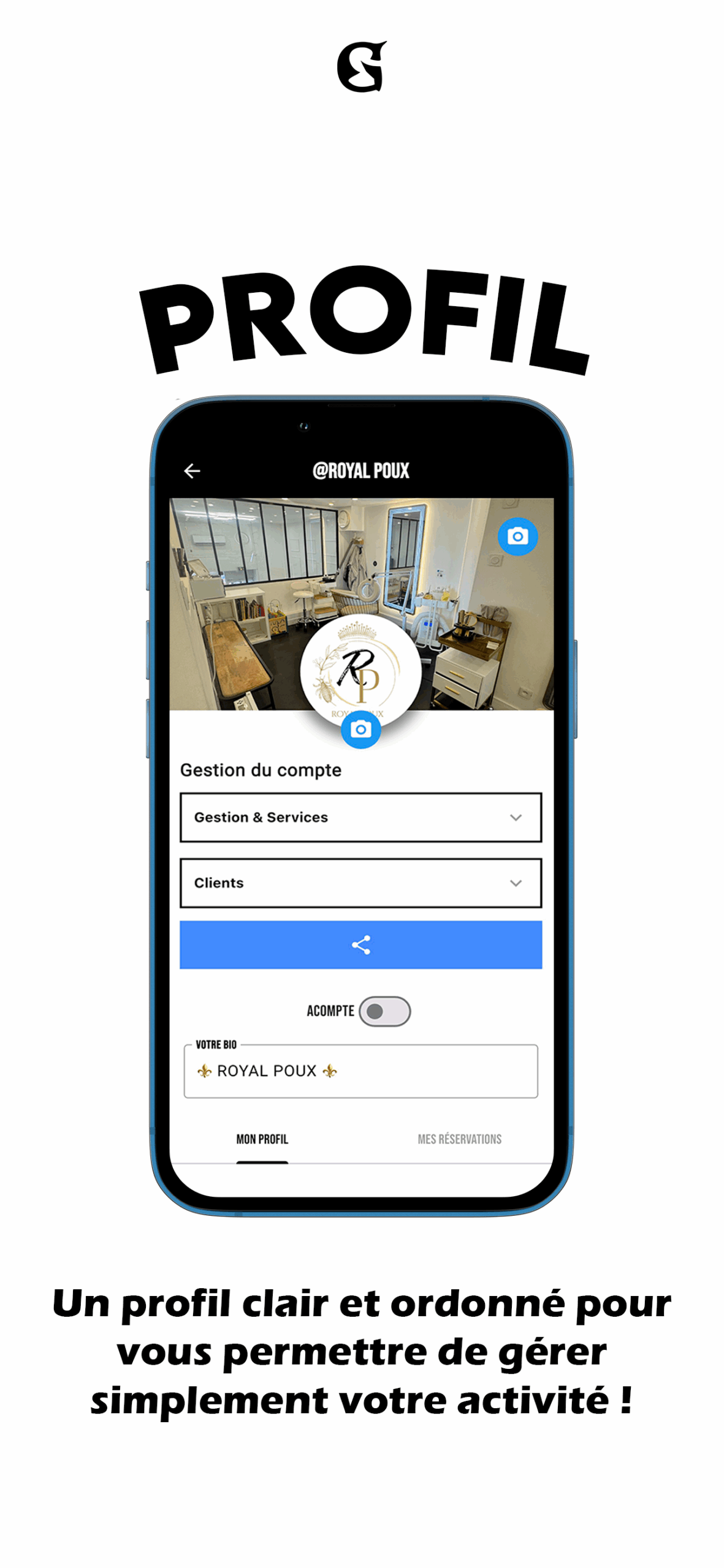 APERCU APPSTORE PROFIL